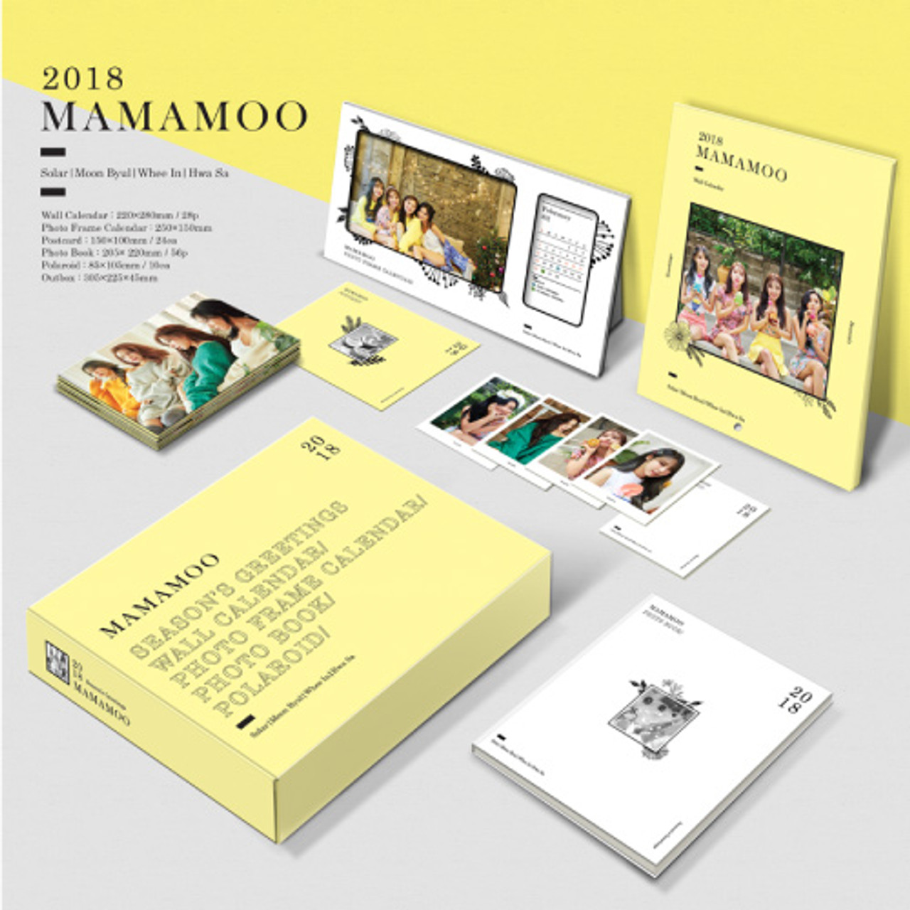 MAMAMOO - 2018 MAMAMOO SEASON GREETINGS - interAsia