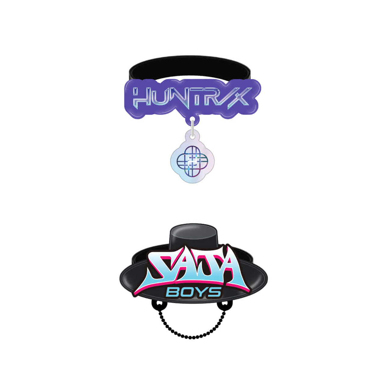 KPOP DEMON HUNTERS  OFFICIAL LIGHT STICK RING SAJA BOYS Ver