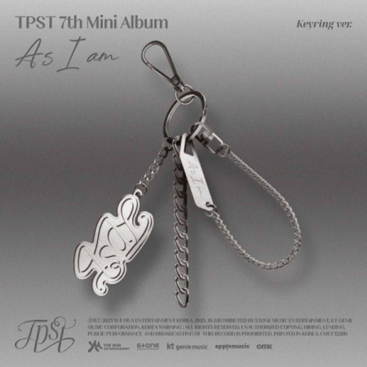 TEMPEST  7th Mini Album As I am Keyring Ver