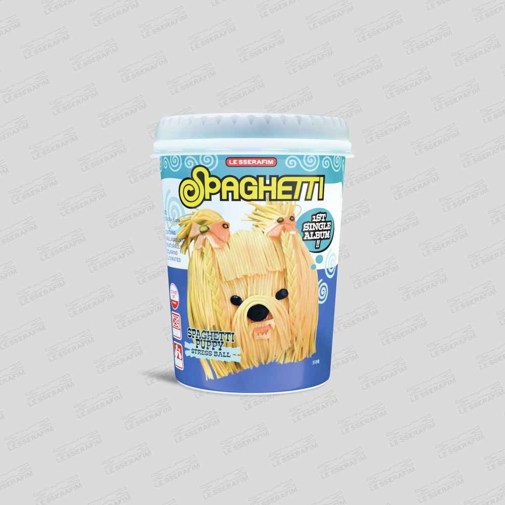 LE SSERAFIM 1st Single Album SPAGHETTI STRESS BALL ver | K-Pop Merch