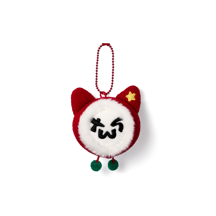 TWS - HOLIDAY WITH US : Face Keyring (Cat) - interAsia