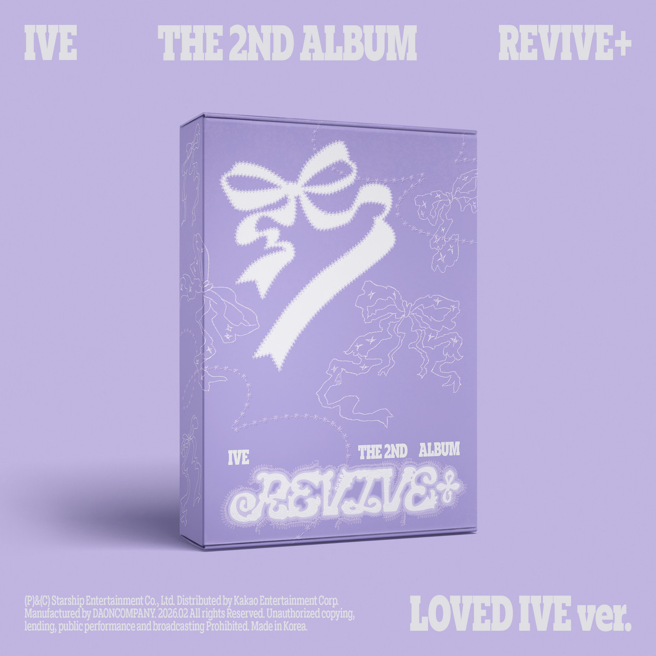 IVE トレカ REVIVE＋ loved ive スタシssq 6枚 セット IVE - THE 2ND ALBUM [REVIVE+] (LOVED IVE ver.) + Random Photocard