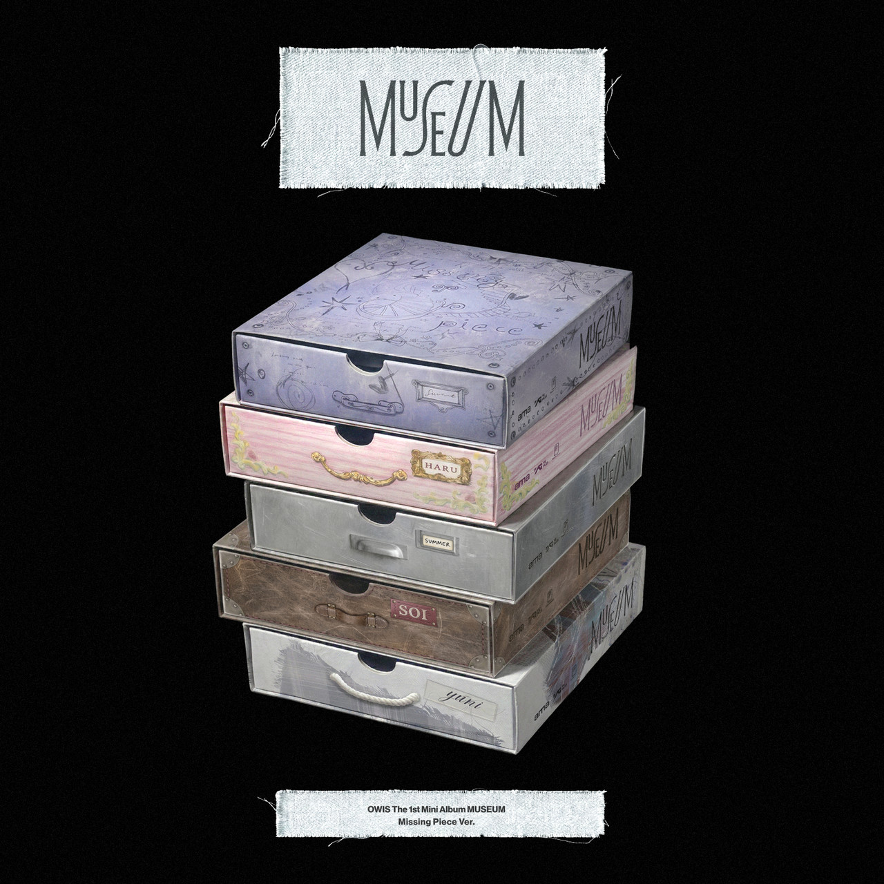 OWIS - The 1st Mini Album [MUSEUM] (Missing Piece Ver.)(5types