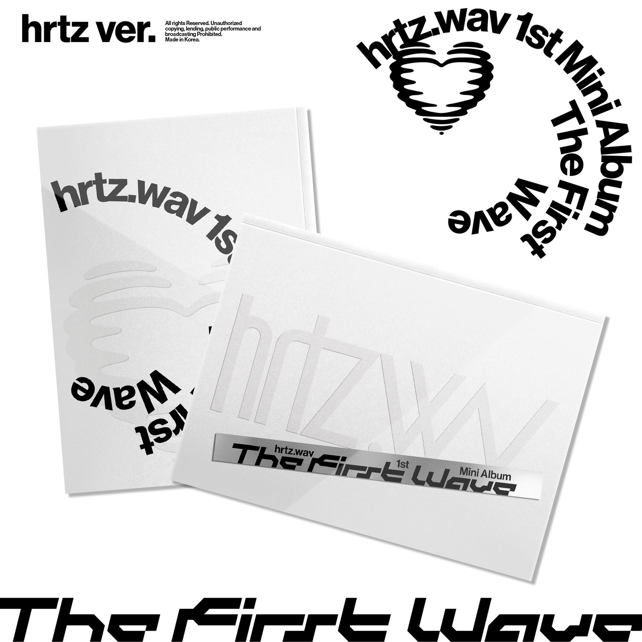 hrtz.wav - 1st Mini Album [The First Wave] (hrtz ver.) - interAsia