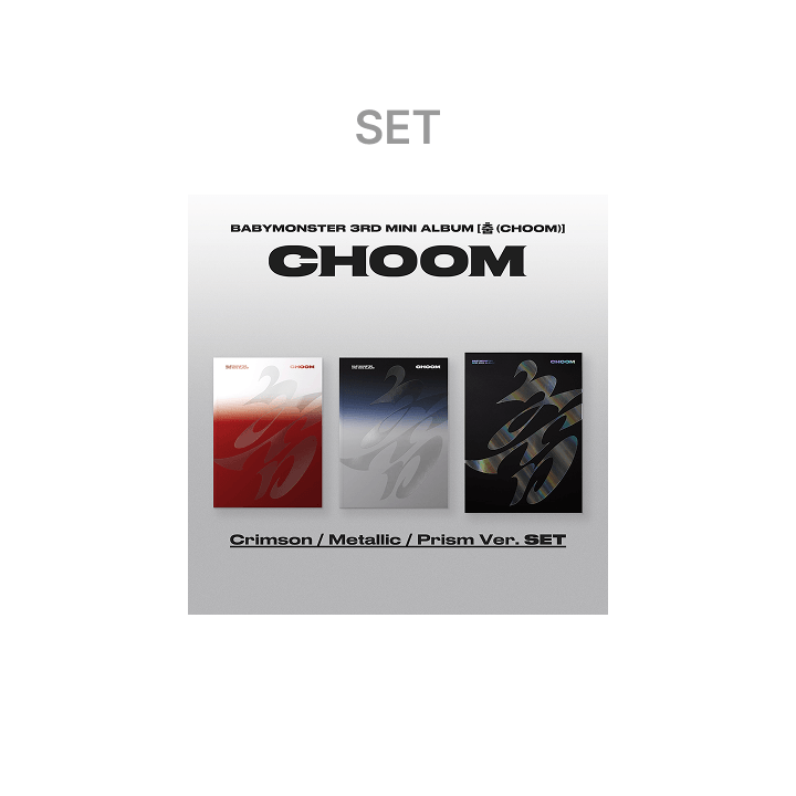 EARLY BIRD] BABYMONSTER - 3rd MINI ALBUM [CHOOM] (SET) + Weverse