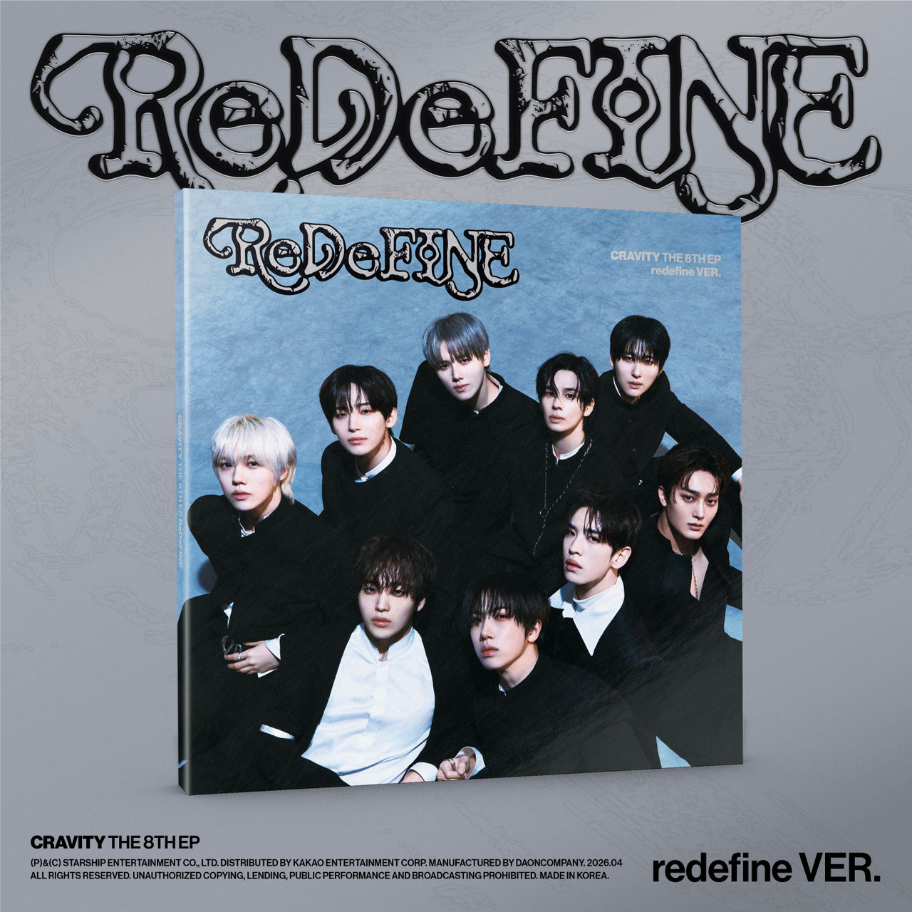 CRAVITY - THE 8TH EP [ReDeFINE] (redefine VER.) - interAsia