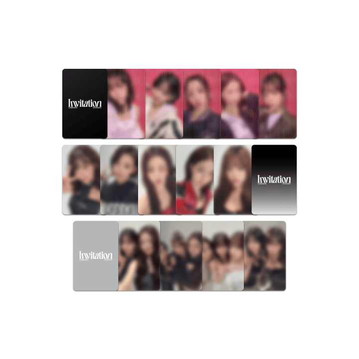LE SSERAFIM - [VR CONCERT：INVITATION] MD : Lenticular Photocard