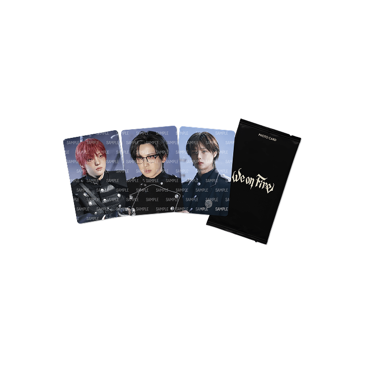 &TEAM - JP 3rd EP 'We on Fire' OFFICIAL MERCH : PHOTO CARD - interAsia