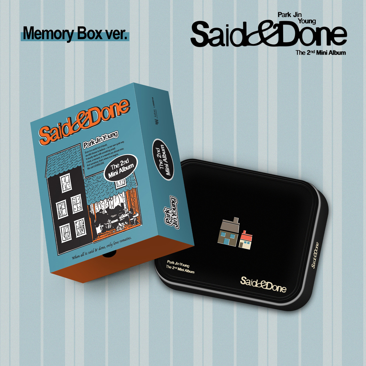 Park Jin Young - THE 2ND MINI ALBUM [Said & Done] (Memory Box ver