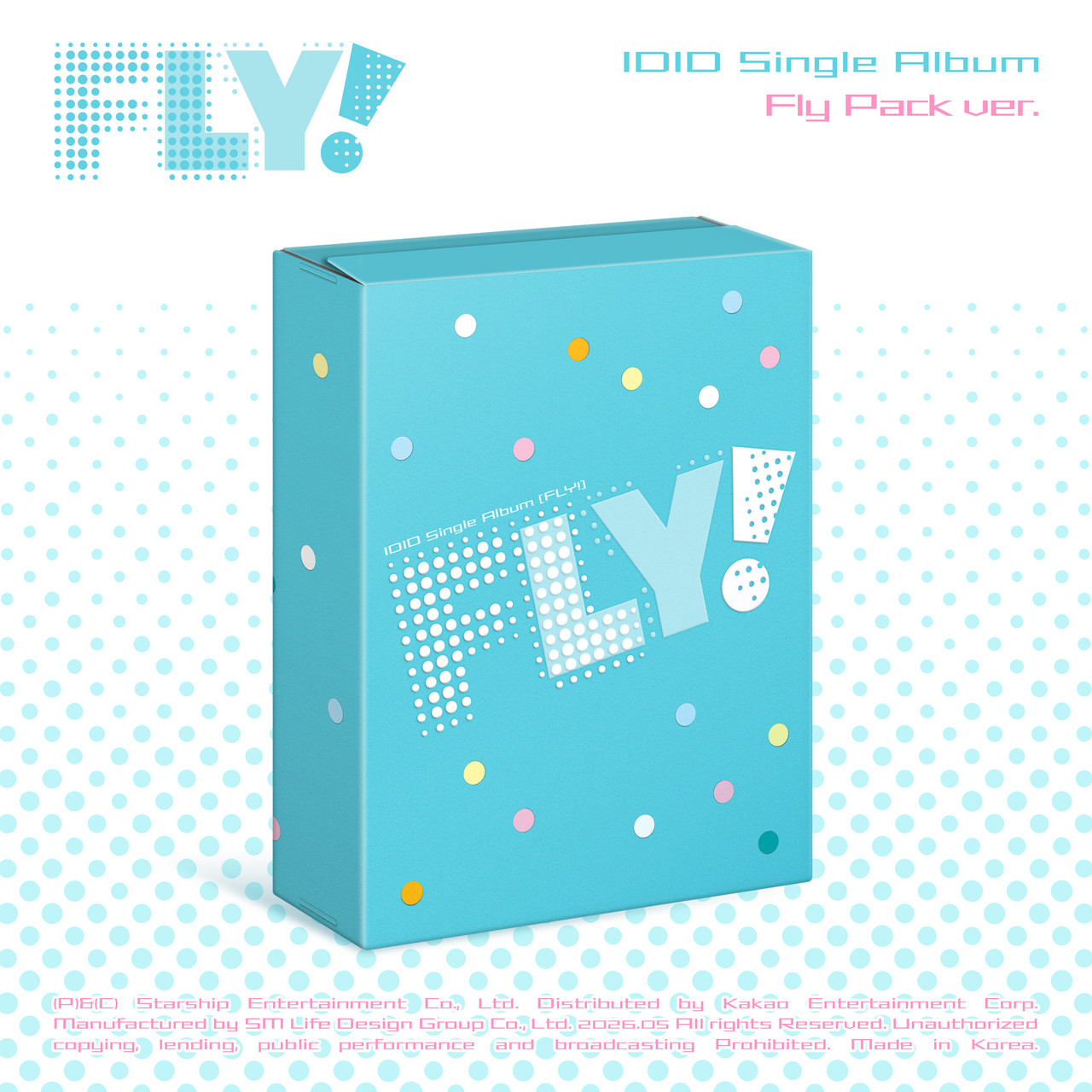 IDID - Single Album [FLY!] (Fly Pack ver.) + Random Photocard