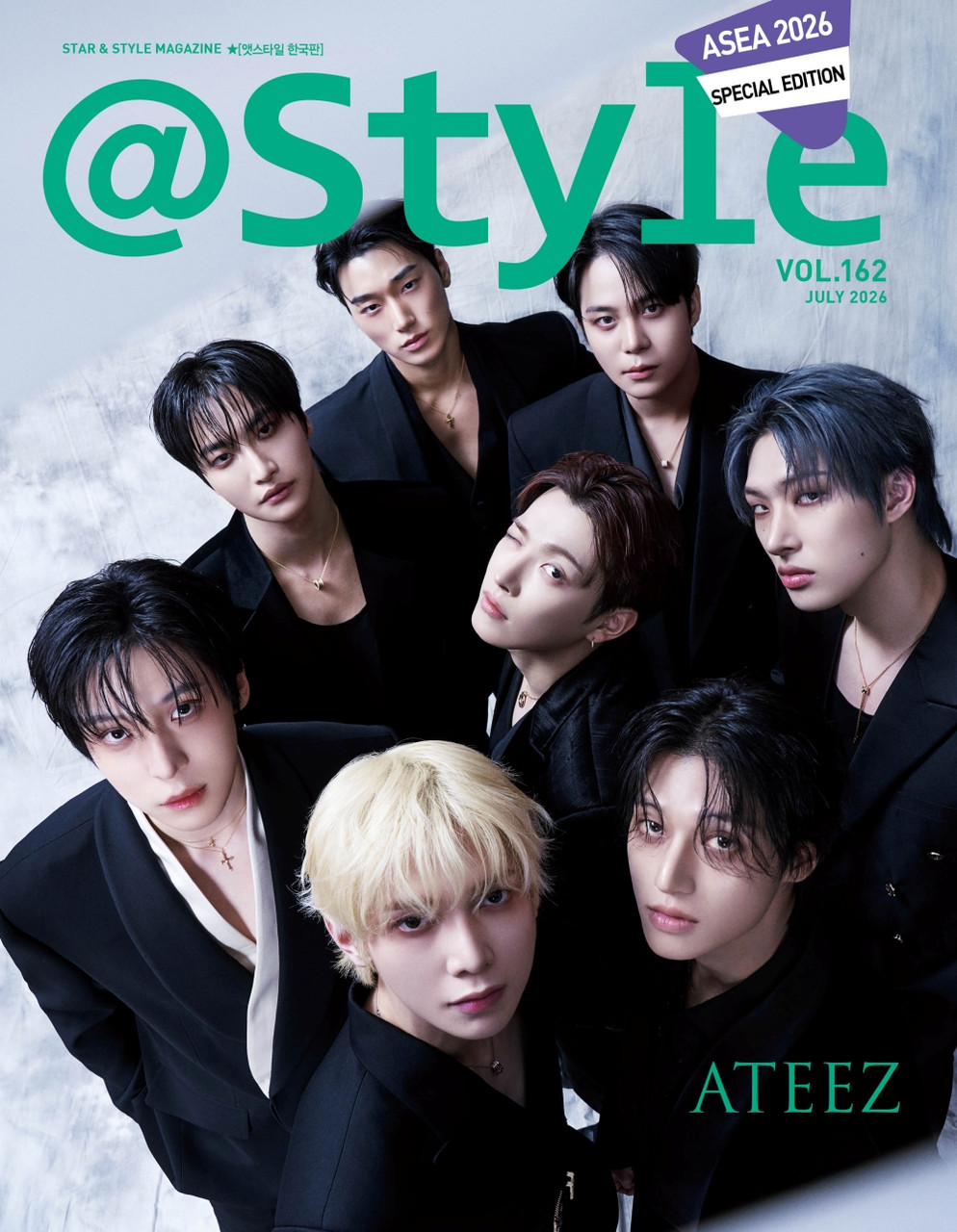 ATEEZ MAGAZINE 4冊 ATEEZ - JULY 2026 [@Style] VOL.162 - interAsia