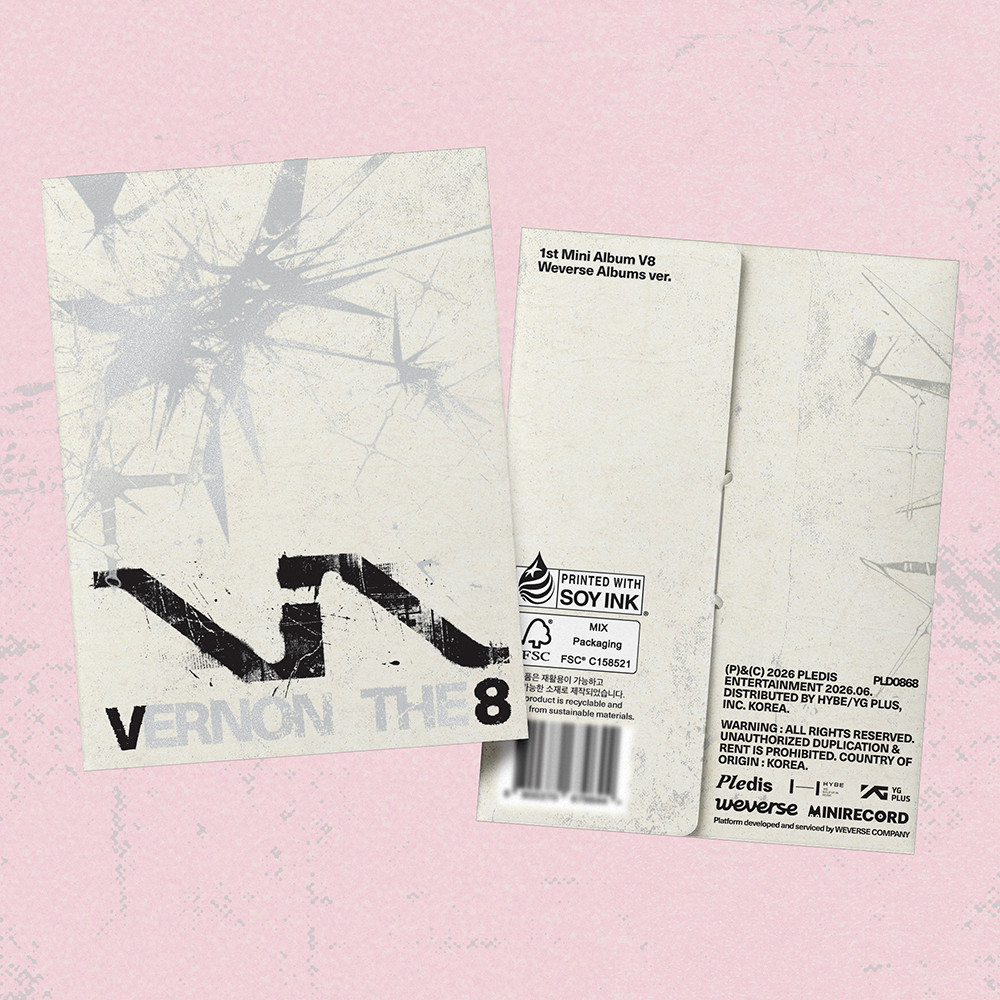 V8 (SEVENTEEN) - 1st Mini Album [V8] (Weverse Albums ver.) + Group