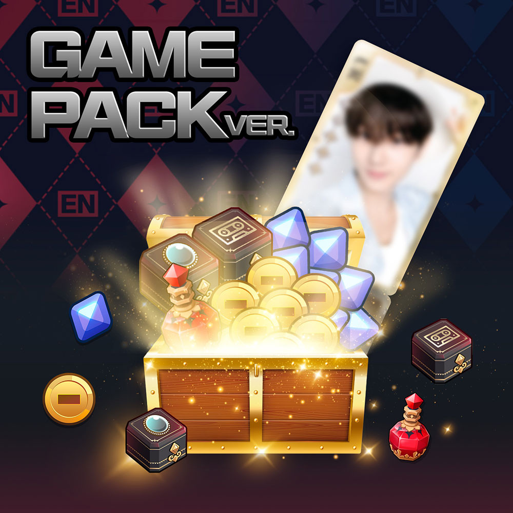 ENHYPEN WORLD COUPON CARD COLLECTION] SUMMER VACATION GAMEPACK ver