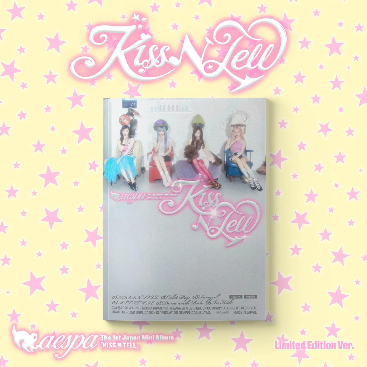 aespa - THE 1ST JAPAN MINI ALBUM [Kiss N Tell] (Limited Edition