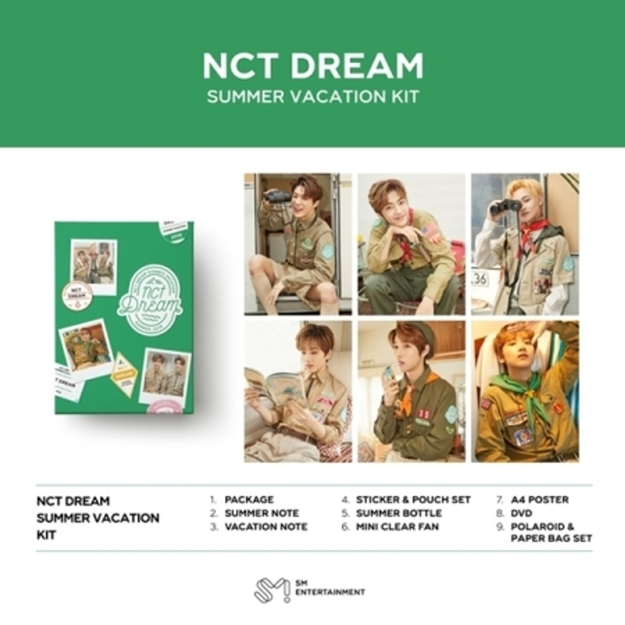 NCT DREAM  2019 SUMMER VACATION KIT