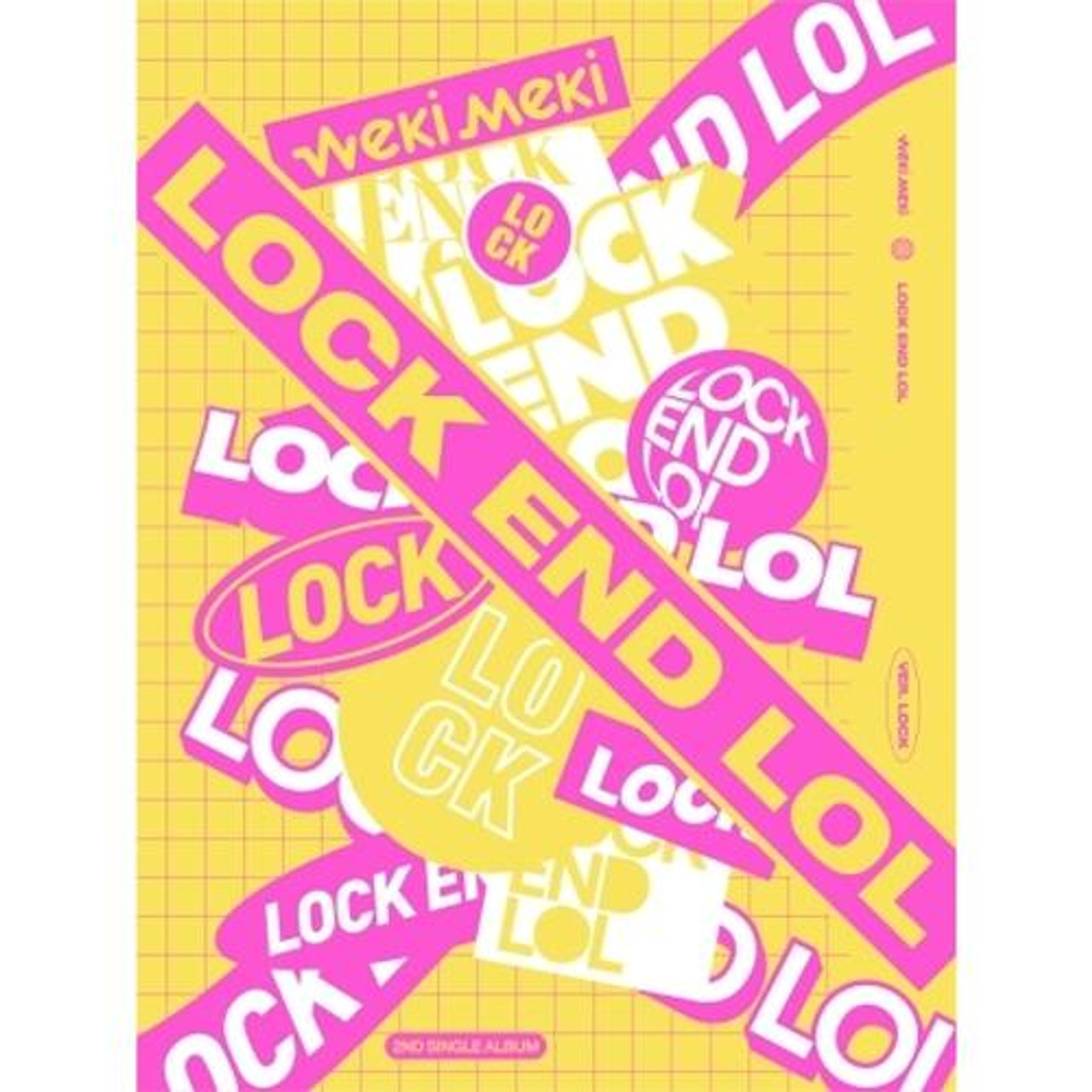 WEKI MEKI  2nd Single LOCK END LOL Random Ver