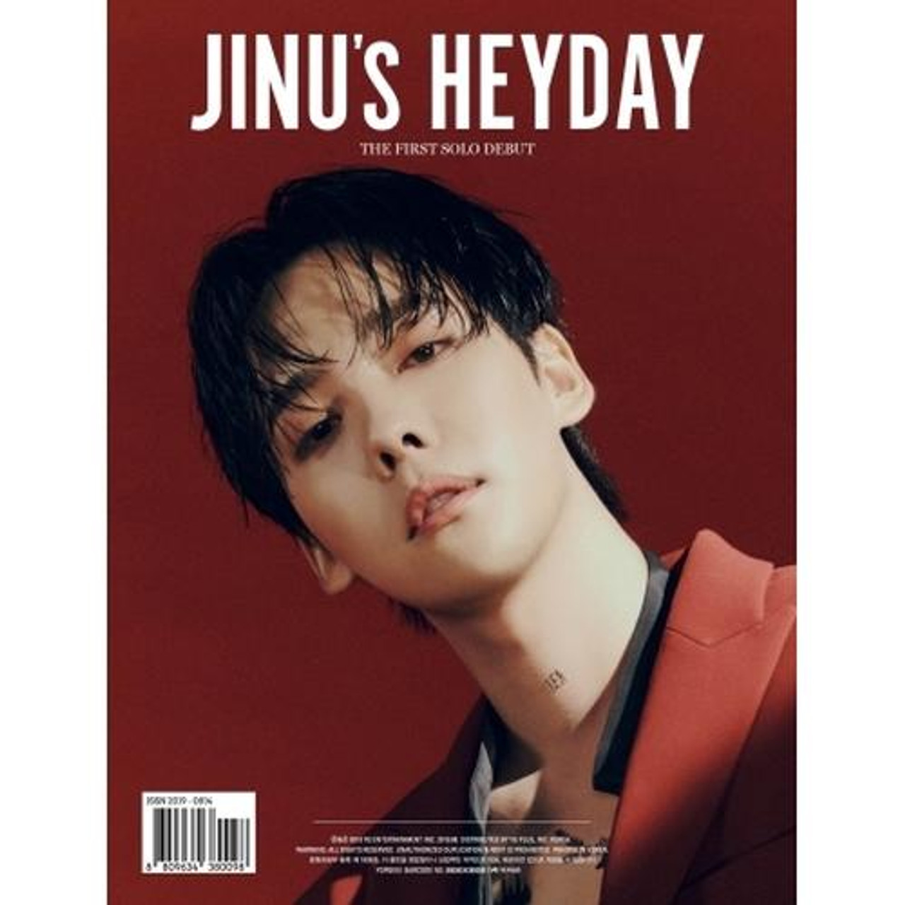 JINU  1st Single  JINU’s HEYDAY   BOLD Ver 