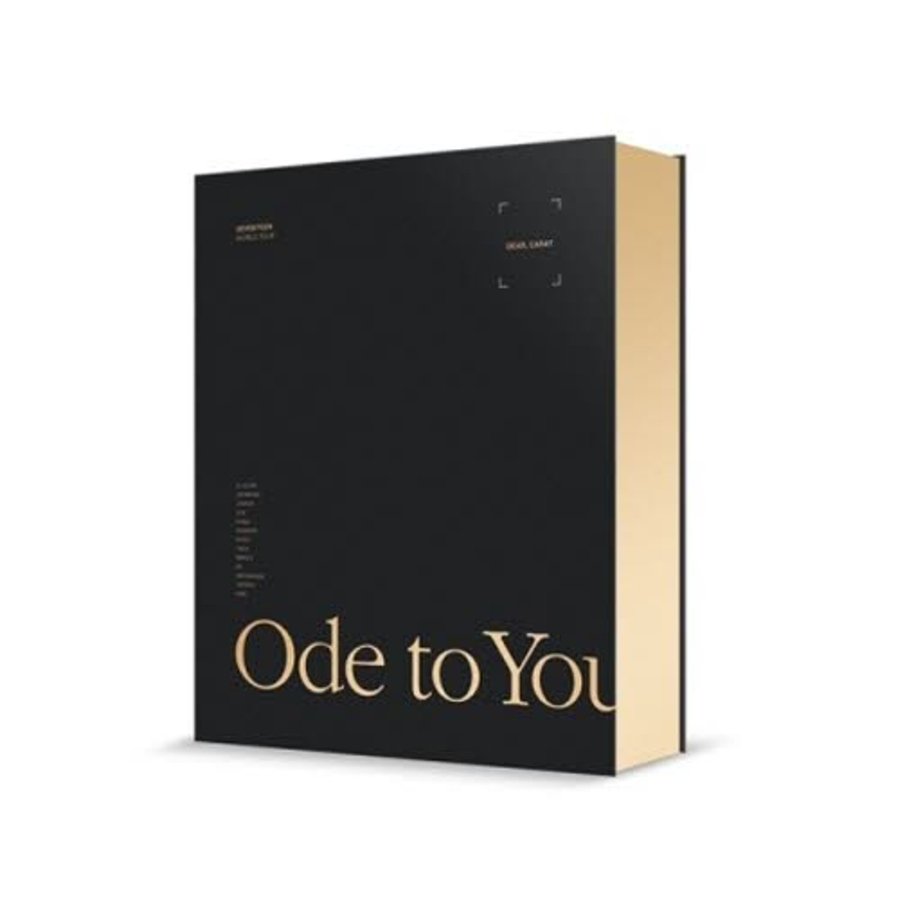 SEVENTEEN - SEVENTEEN WORLD TOUR [ODE TO YOU] IN SEOUL DVD (3 DISC)