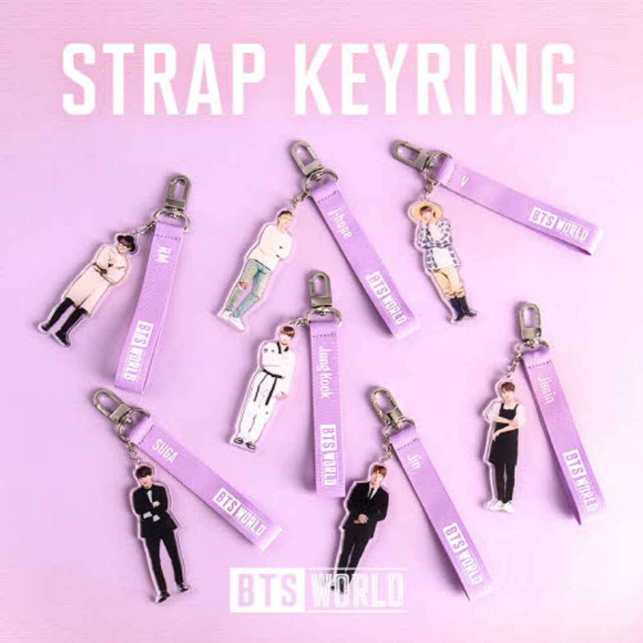 BTS World - Strap Keyring - interAsia