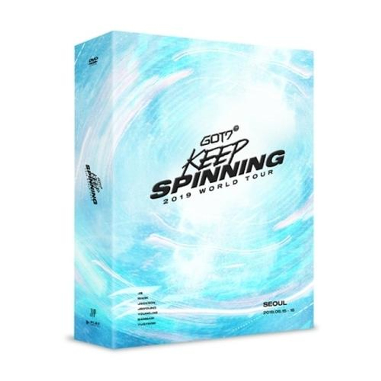 GOT7 2019 WORLD TOUR 'KEEP SPINNING' IN SEOUL (DVD) - interAsia