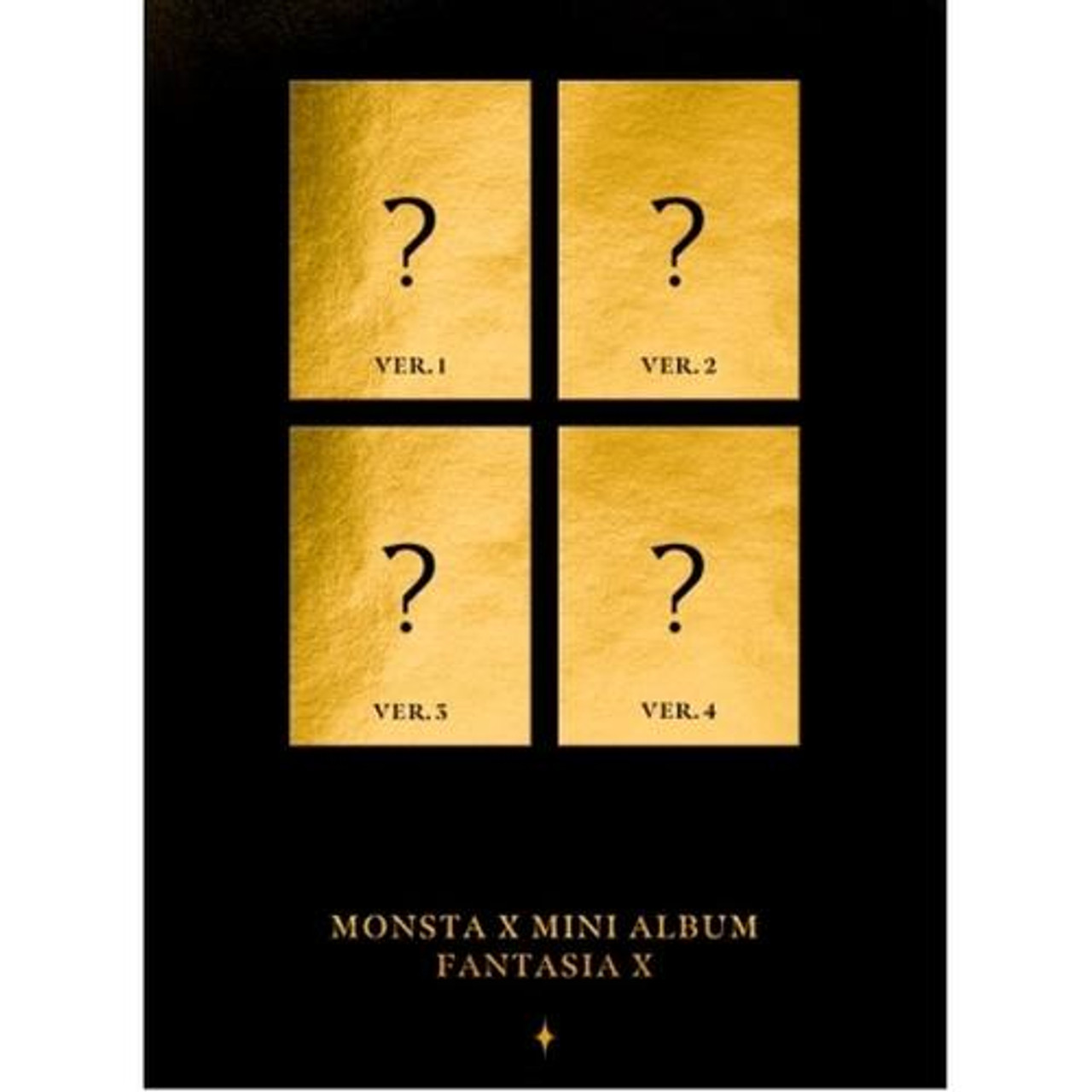 MONSTA X - Mini Album [FANTASIA X] (Random version) - interAsia