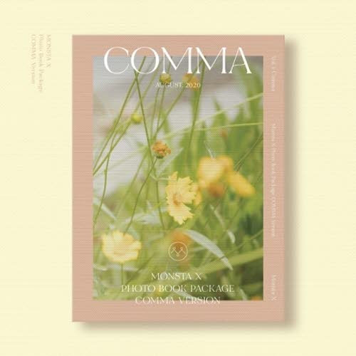 MONSTA X 2020 PHOTO COMMA + XIESTA 2冊 MONSTA X - 2020 PHOTO BOOK [COMMA] - interAsia