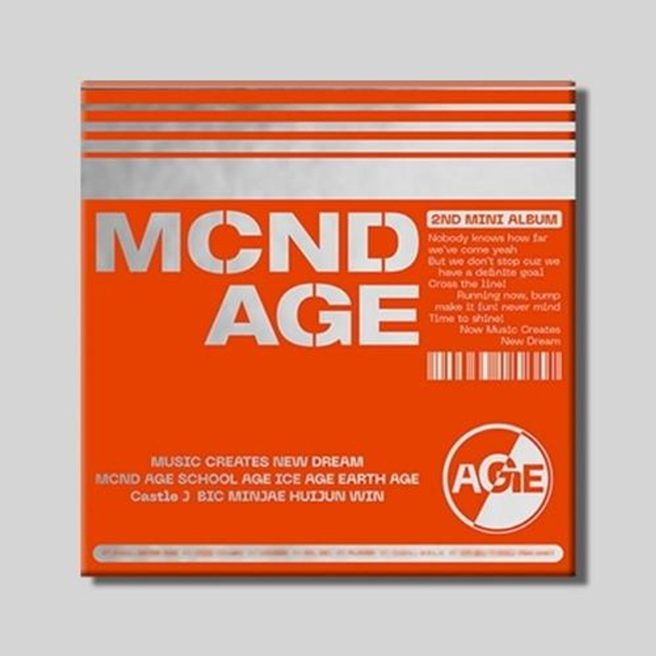 MCND  2nd Mini  MCND AGE HIT Ver