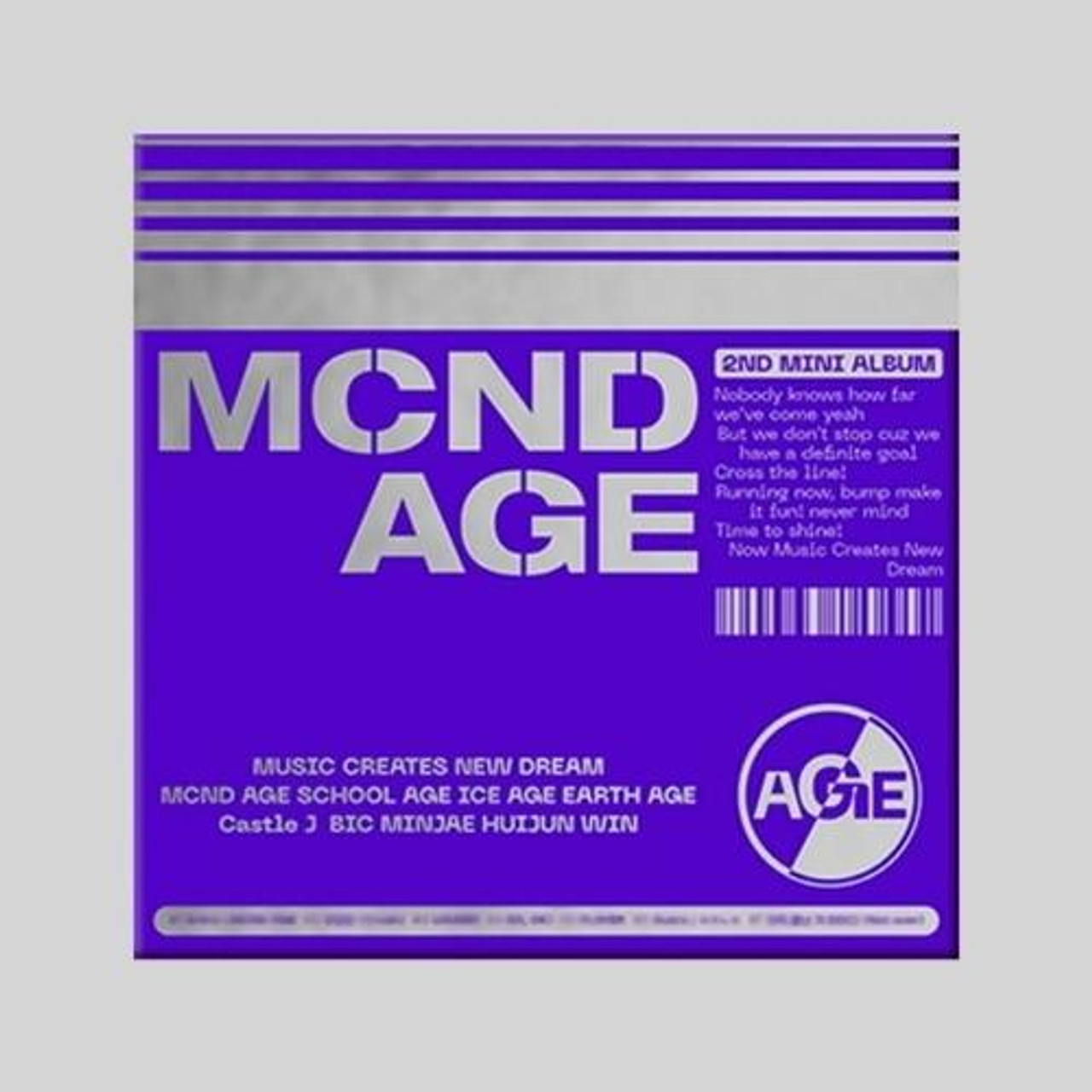 MCND  2nd Mini MCND AGE GET Ver