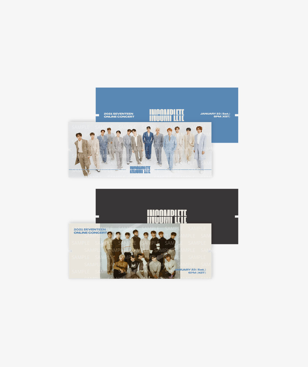 SEVENTEEN - Photo Ticket Set - interAsia