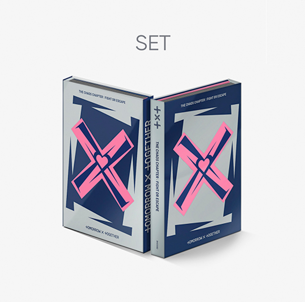 TXTTOMORROW X TOGETHER  Album THE CHAOS CHAPTER  FIGHT OR ESCAPE 2 Set Ver   and  Weverse gift with weverse shop gift