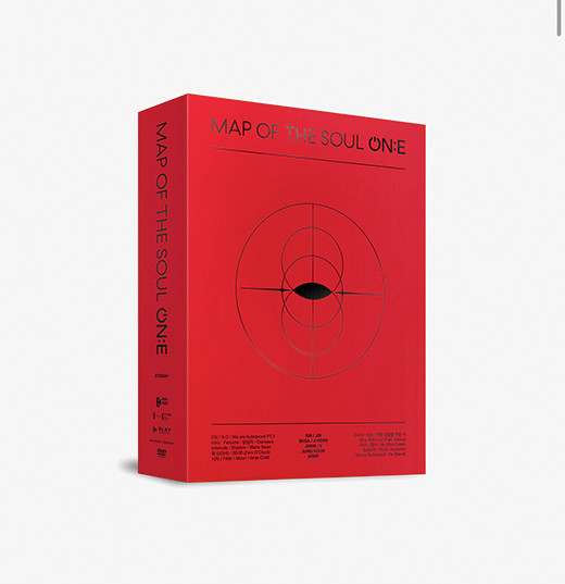 BTS MAP OF THE SOUL ONE: DVD、Blu-ray BTS BTS MAP OF THE SOUL ONE DVD | K-Pop Merch