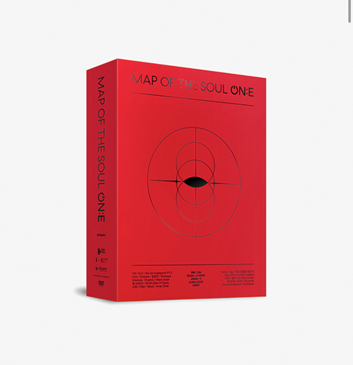 BTS  BTS MAP OF THE SOUL ONE  DVD