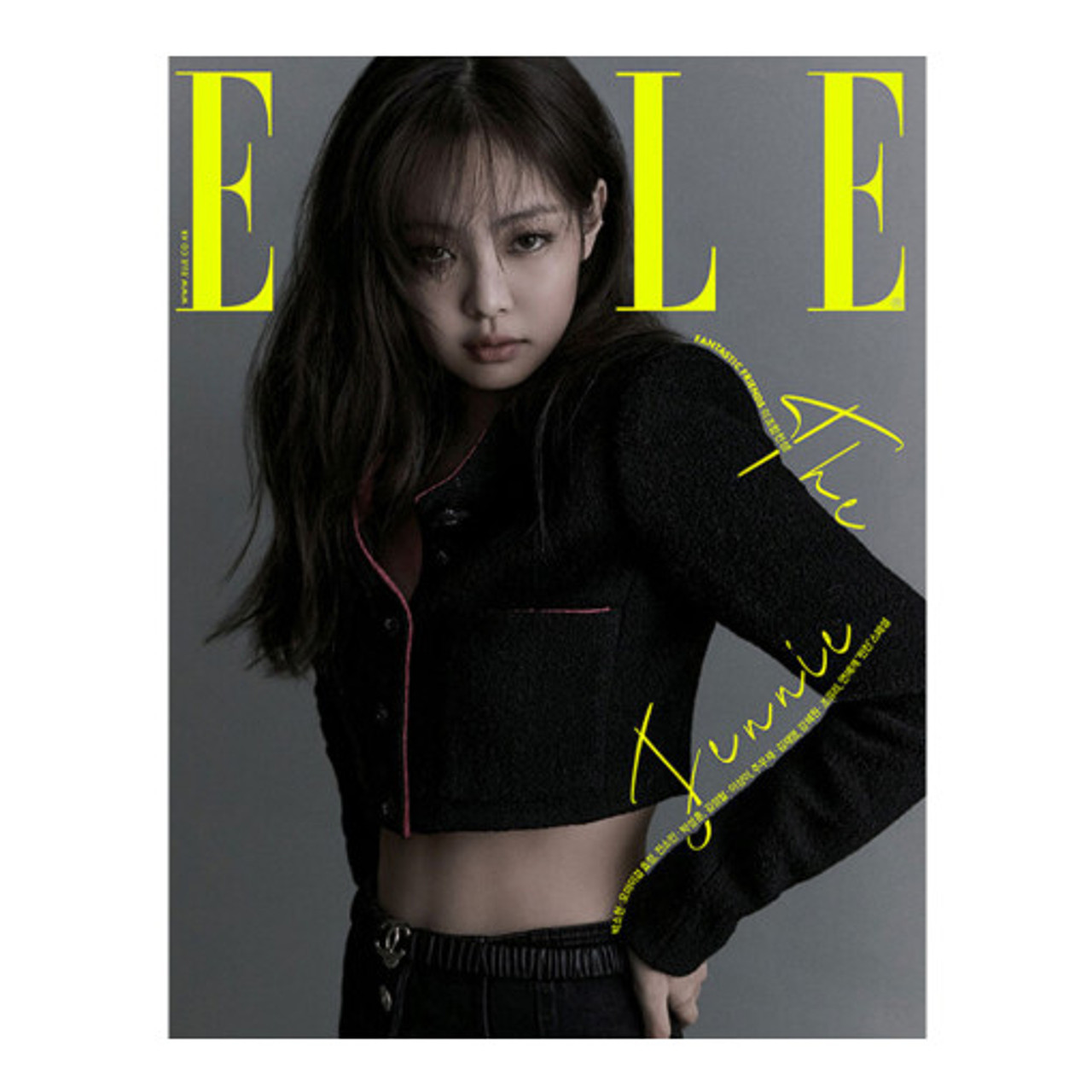 BLACKPINK's Jennie Covers ELLE Korea August 2021 Issue