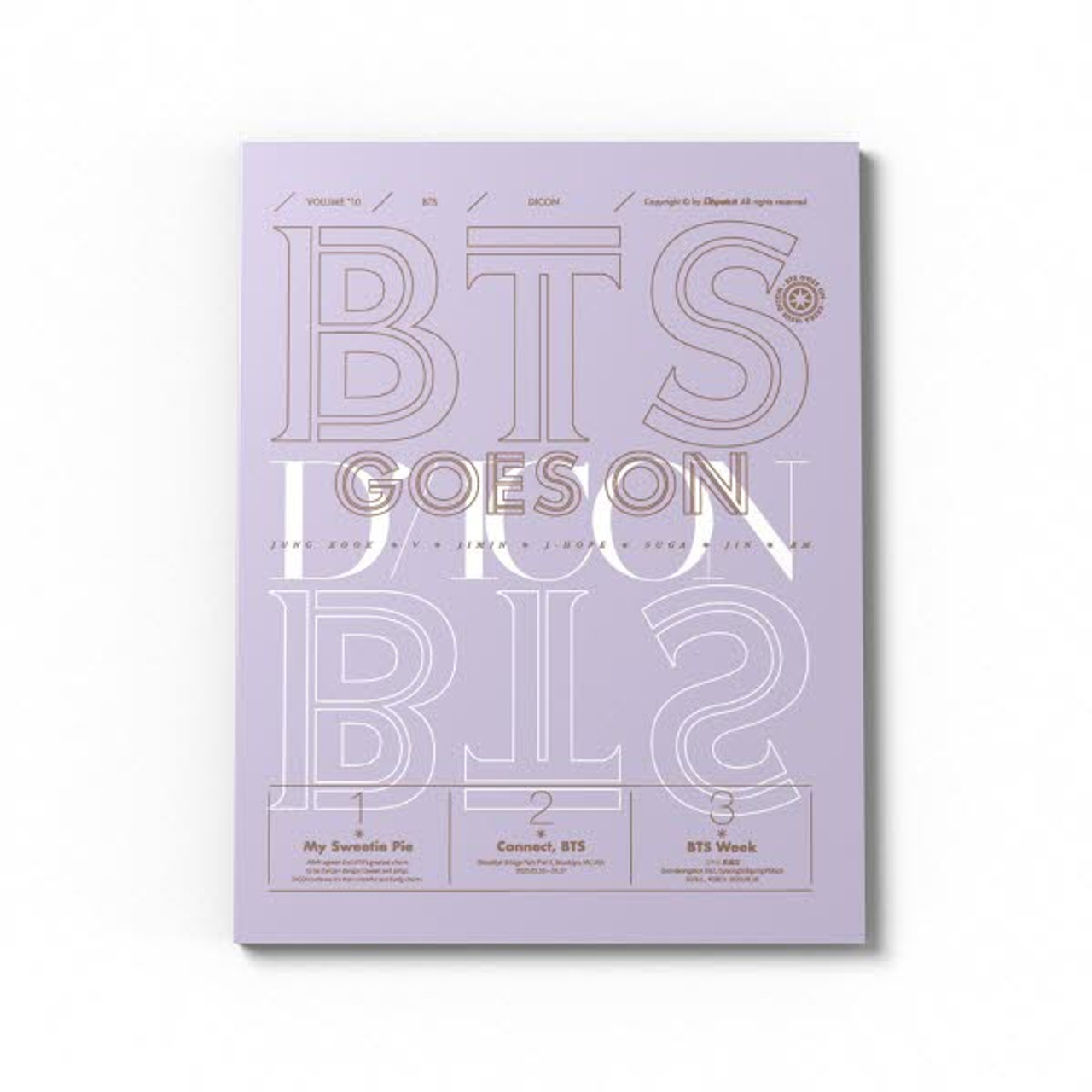 BTS D-ICON [GOES ON _ Global Edition] (English ver.) p332 magazine 