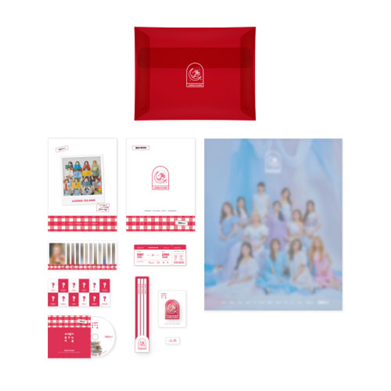 LOONA summer package2022★トレカ付き LOONA Official Photocard [2022 SUMMER PACKAGE]_Rare 12 Type