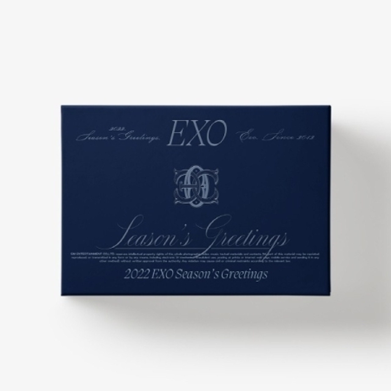 EXO  2022 EXO 2022 SEASONS GREETINGS  and  PHOTOCARD Set