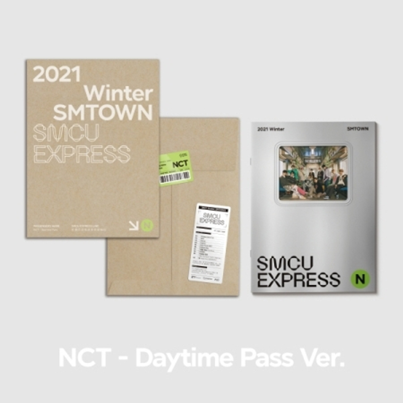 NCT  2021 WINTER SMTOWN  SMCU EXPRESS NCT  DAYTIME PASS