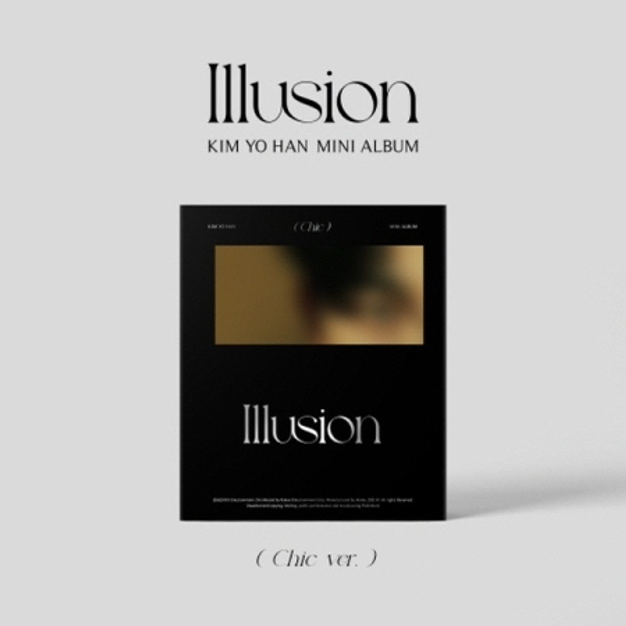 Kim YoHan  1st Mini  Illusion  Chic ver  and  Poster