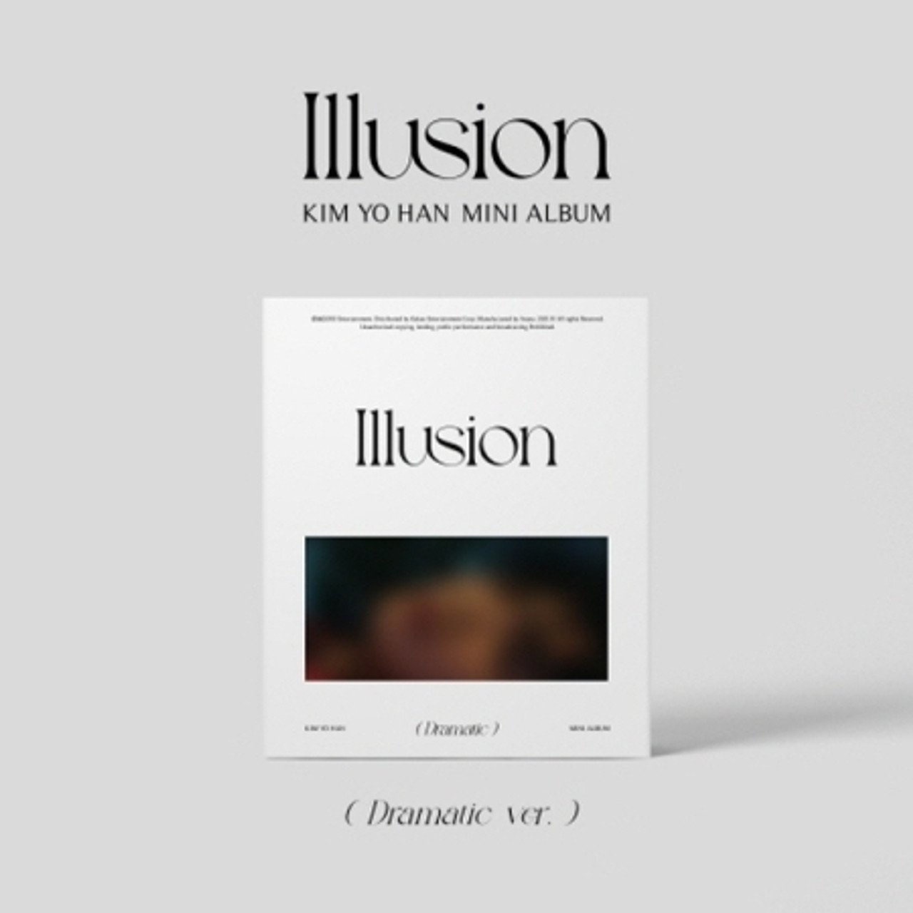 Kim YoHan  1st Mini  Illusion  Dramatic ver  and  Poster