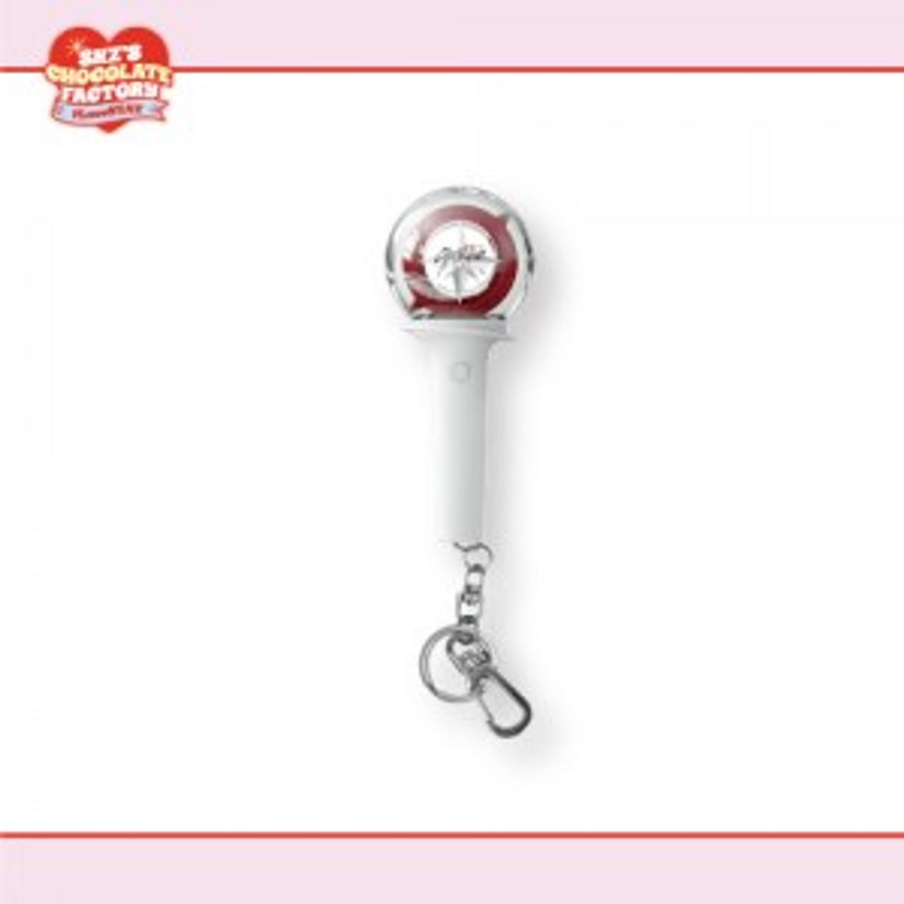 STRAY KIDS  2NDLoveSTAY SKZ’S CHOCOLATE FACTORY LIGHT STICK MINI KEY RING Without photocard