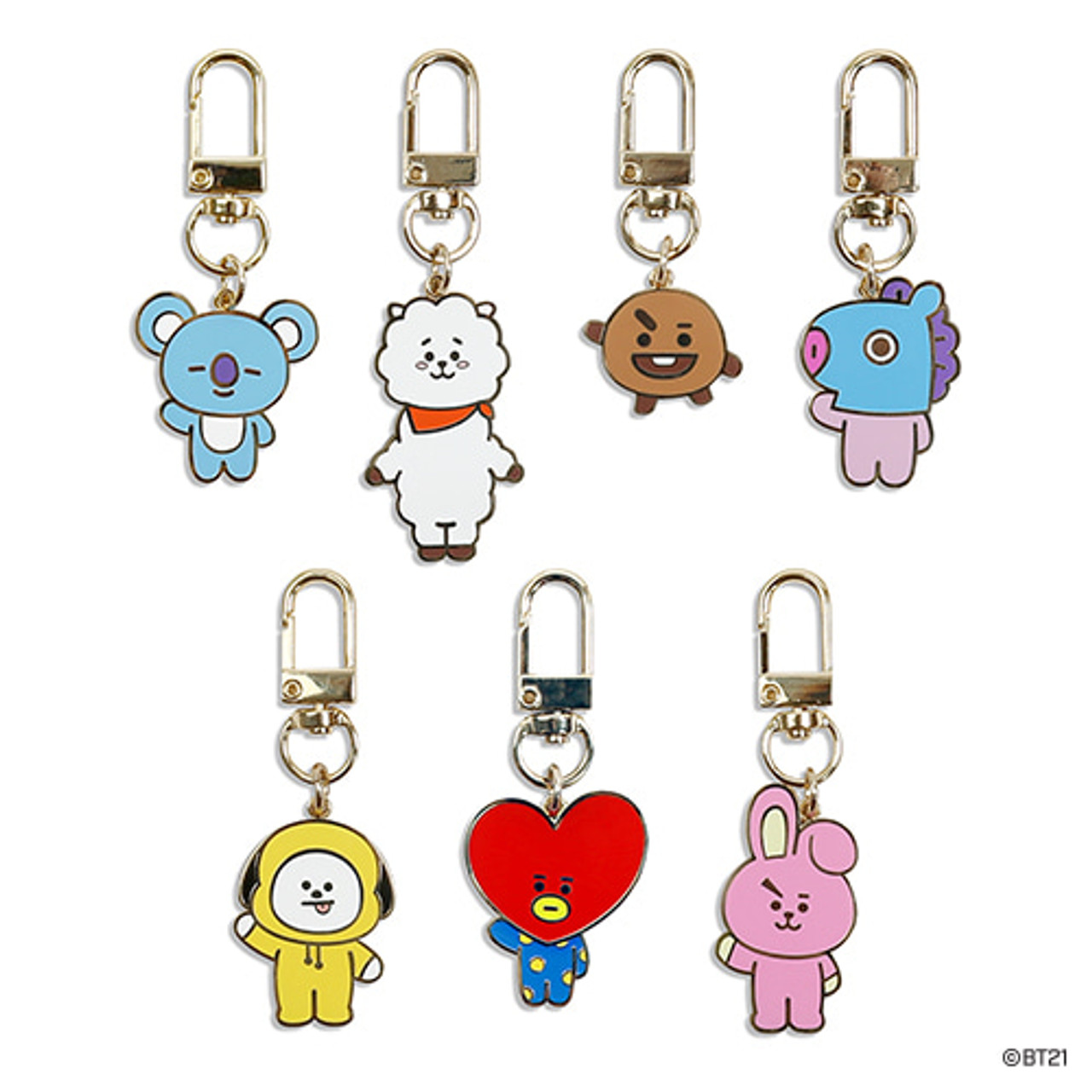 BT21 - Simple Keyring - interAsia