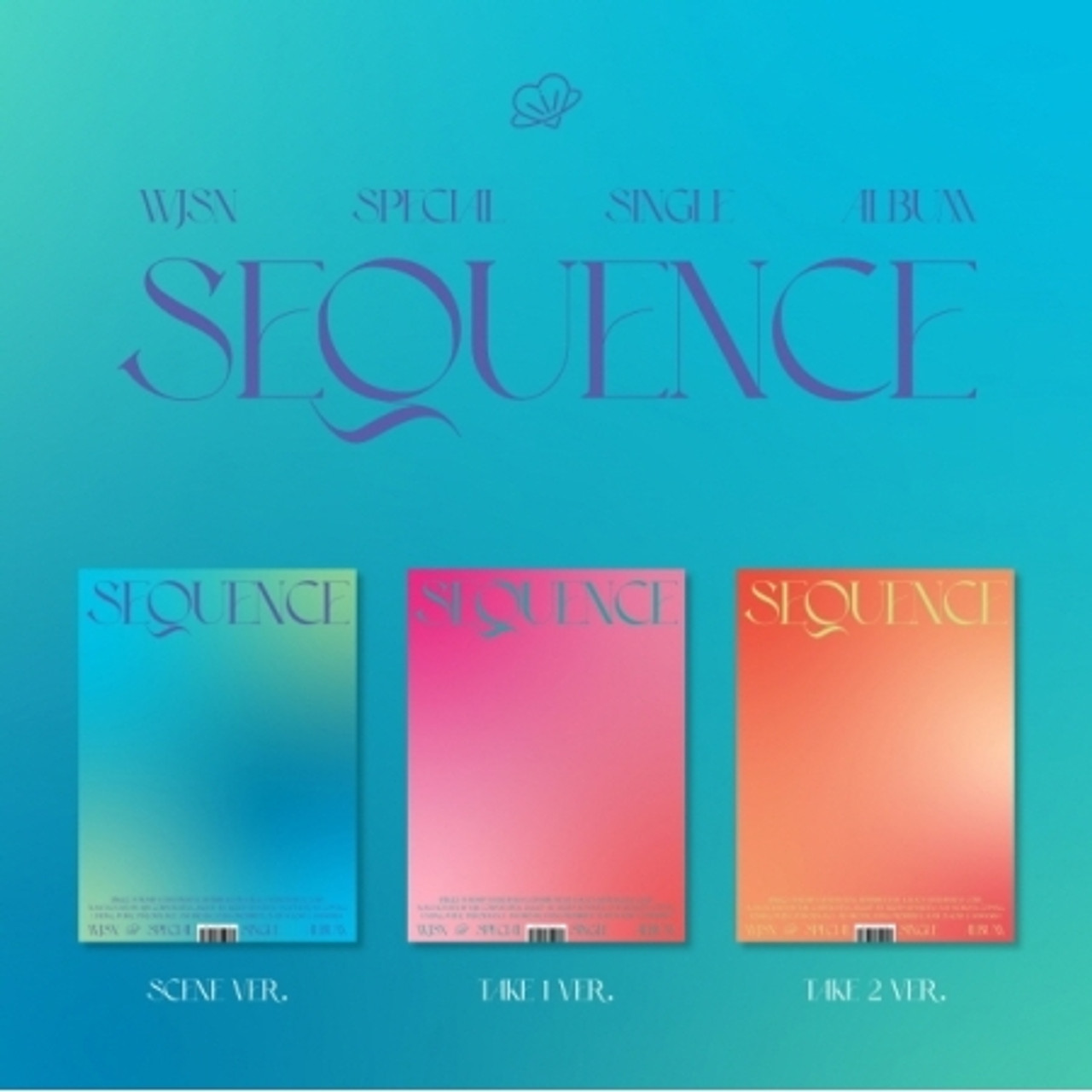 WJSN - Special single album [Sequence] Random Ver. - interAsia