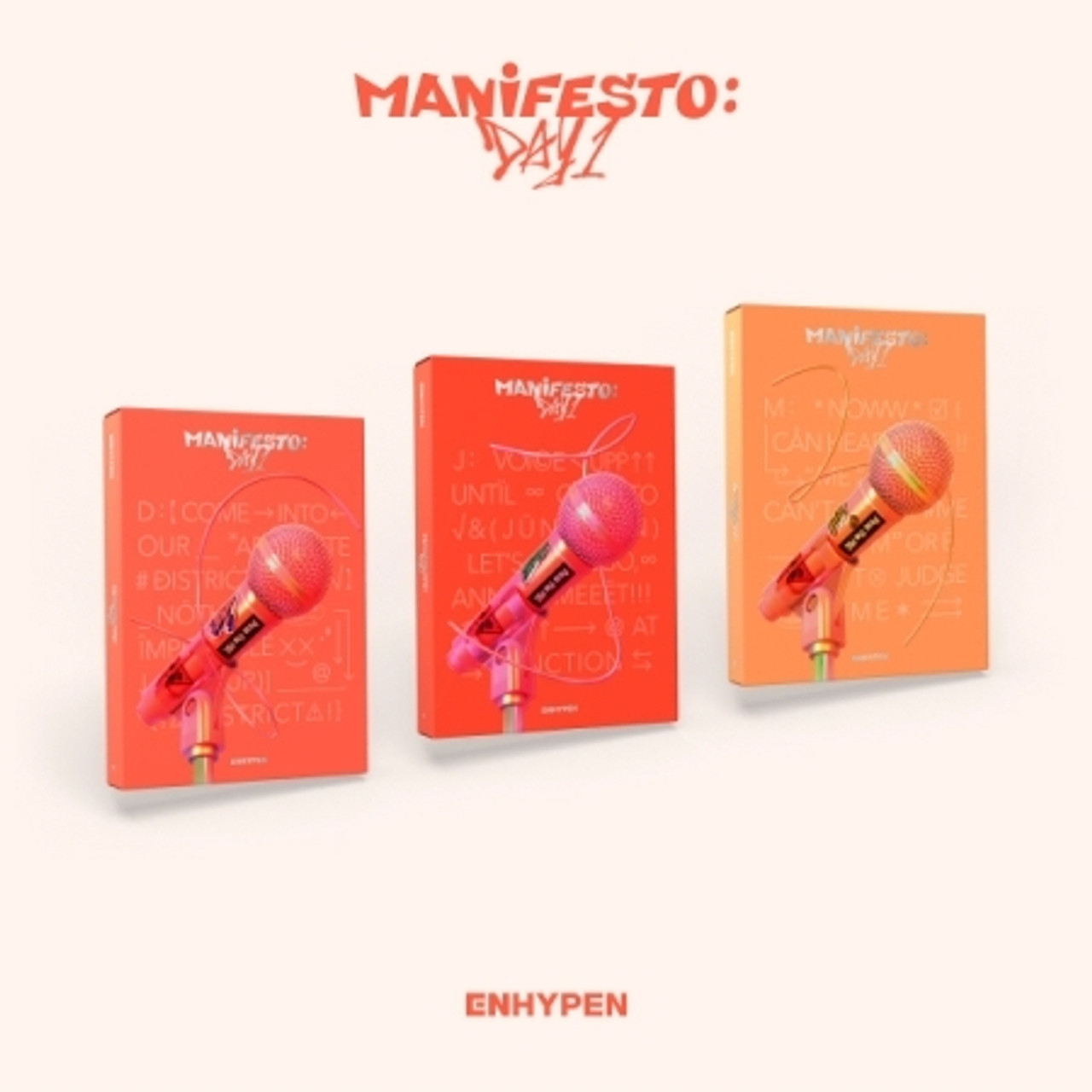 組み合わせ自由自在 MANIFESTO : DAY 1 ヒスン M ver. コンプリート