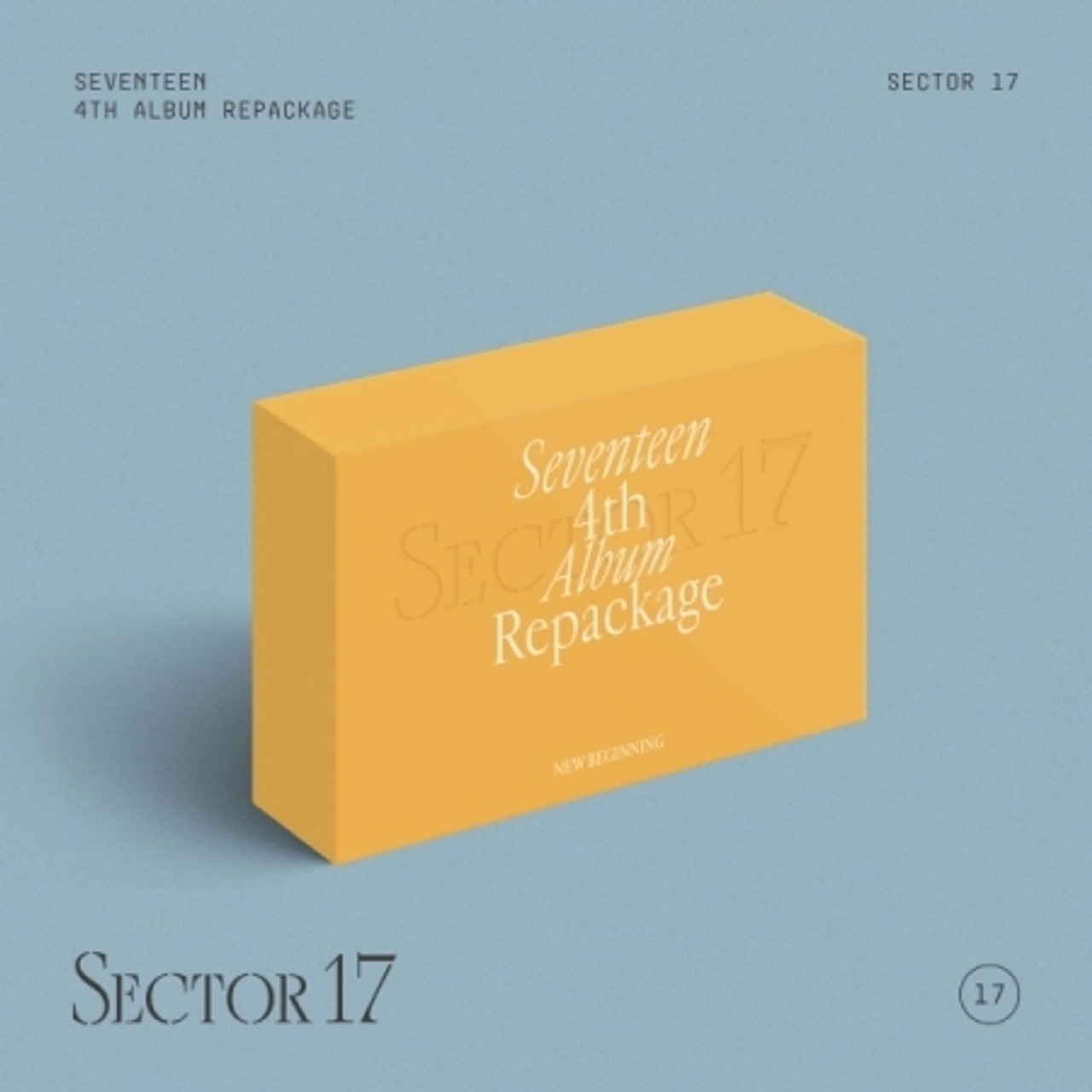 SEVENTEEN  4th Album Repackage SECTOR 17 KiT ver