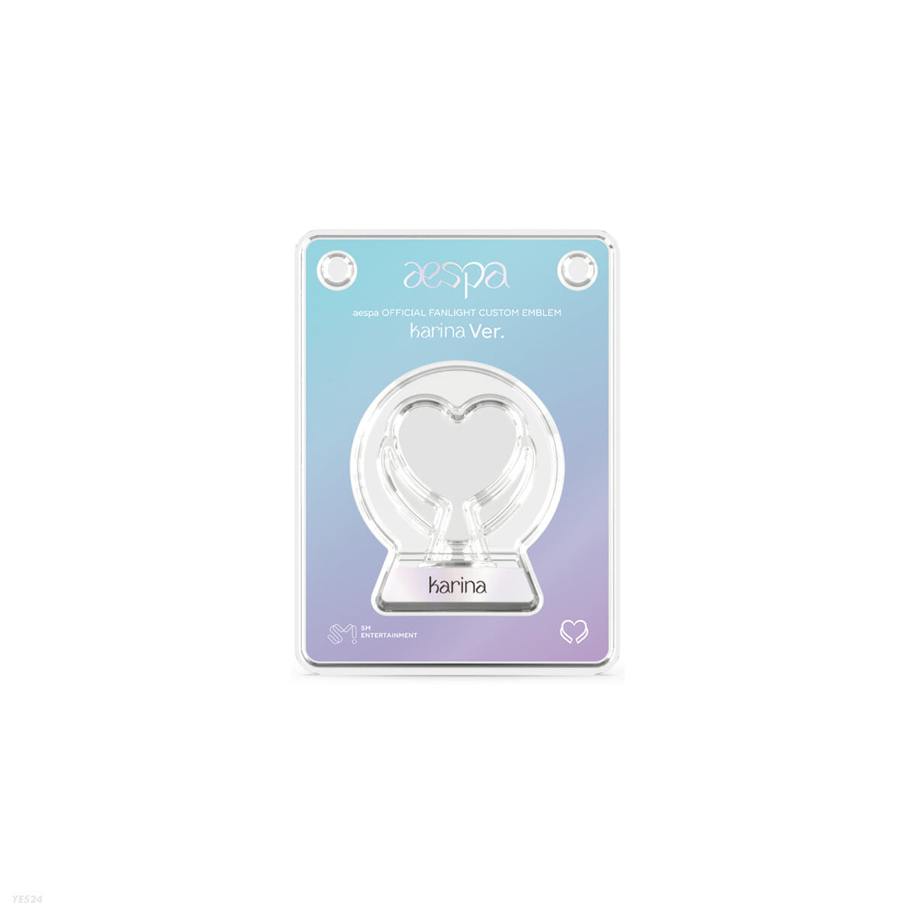 aespa OFFICIAL FANLIGHT シルバー aespa OFFICIAL FANLIGHT | SMTOWN OFFICIAL ONLINE STORE