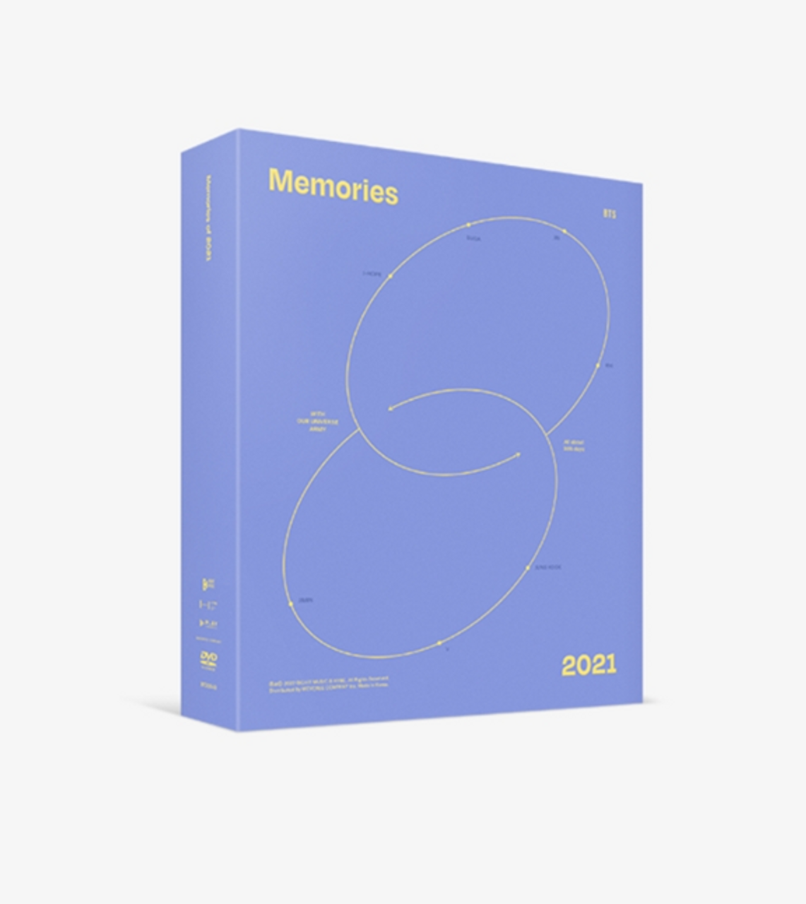 BTS - Memories of 2021 DVD (Shipping End of Sep.) - interAsia BTS - Memories of 2021 DVD (Shipping End of Sep.) - interAsia