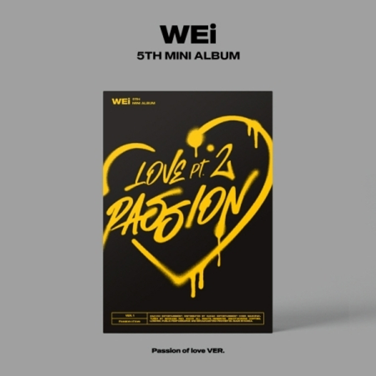 WEi   Love Pt2   Passion   Passion of love VER 