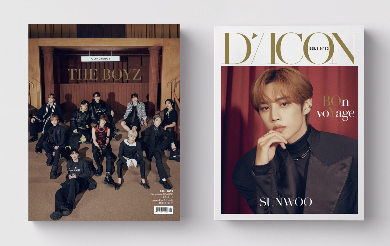 THE BOYZ - DICON ISSUE N°13 THE BOYZ BOn voYage (B Type SUNWOO Ver
