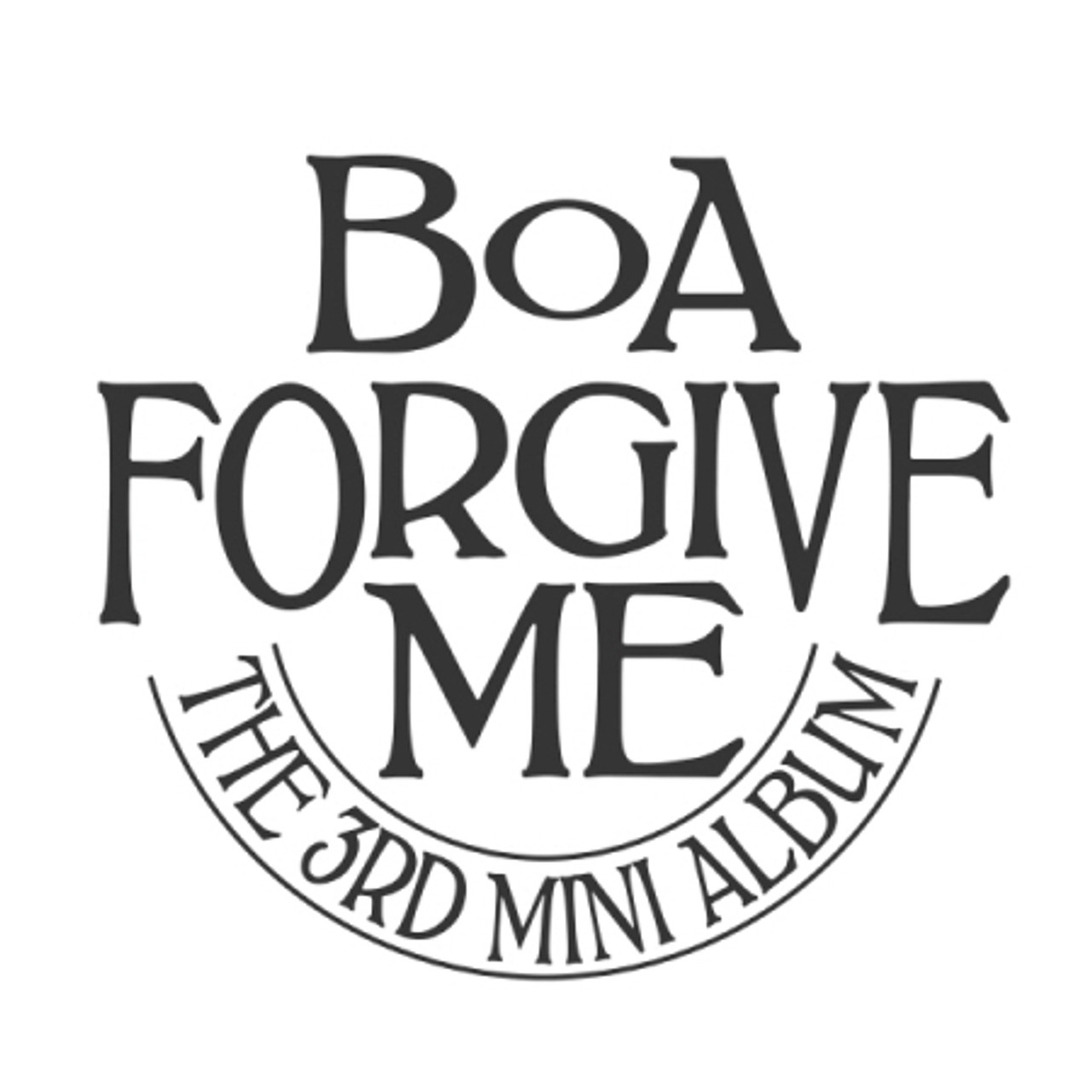 BoA  Forgive Me Digipack Ver