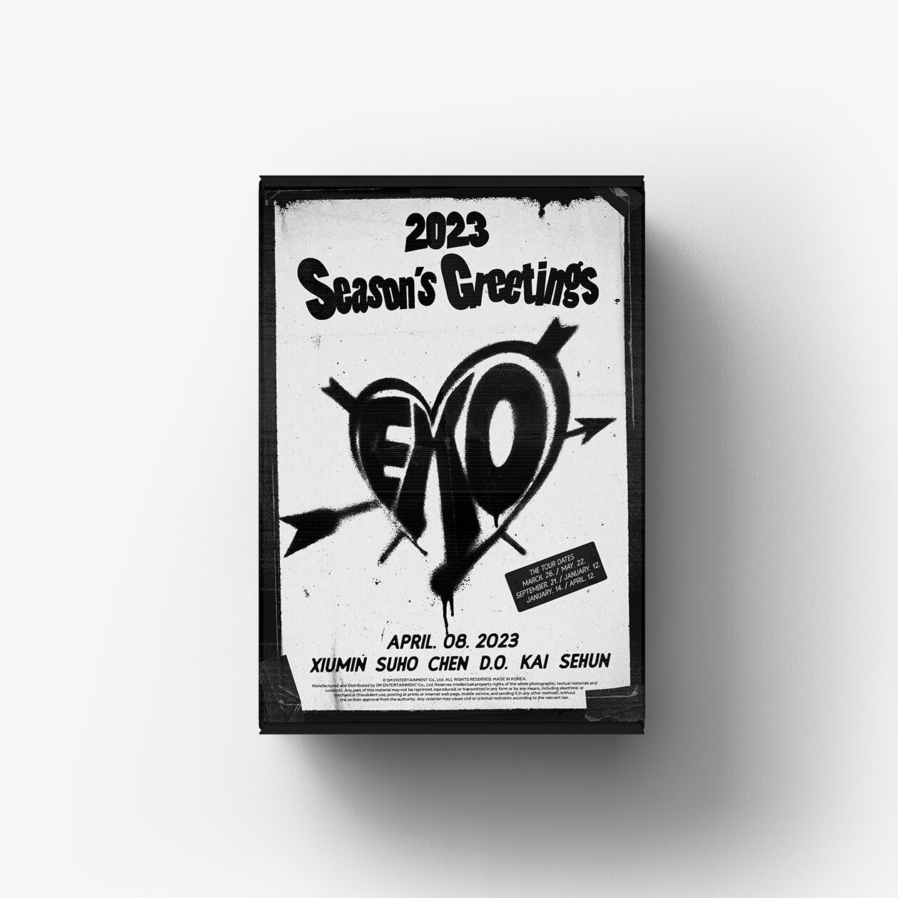 EXO - 2023 SM ARTIST SEASON'S GREETING - interAsia